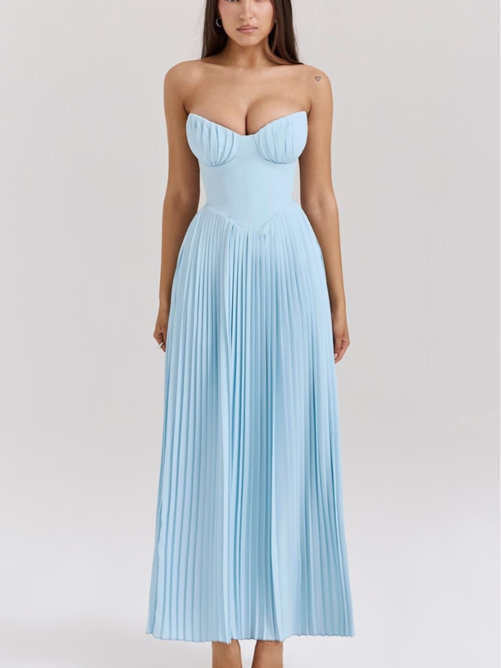 House of CB Marcella Pleated Dress